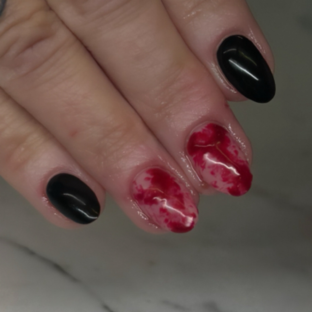 medium builder gel fill at Hardin’s Hardcore Beauty in decatur, TX