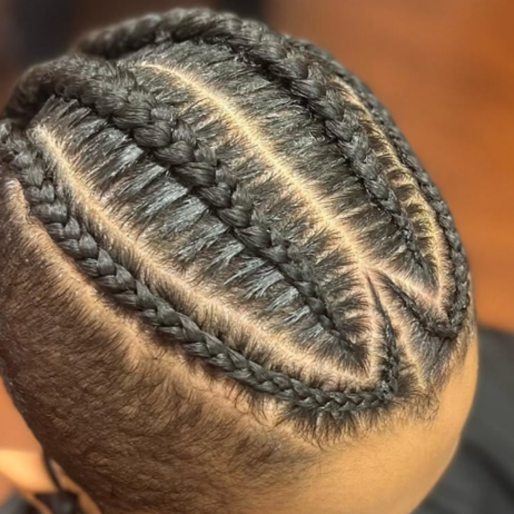 Cornrows at So Glamorous Beauty in Van Nuys, CA