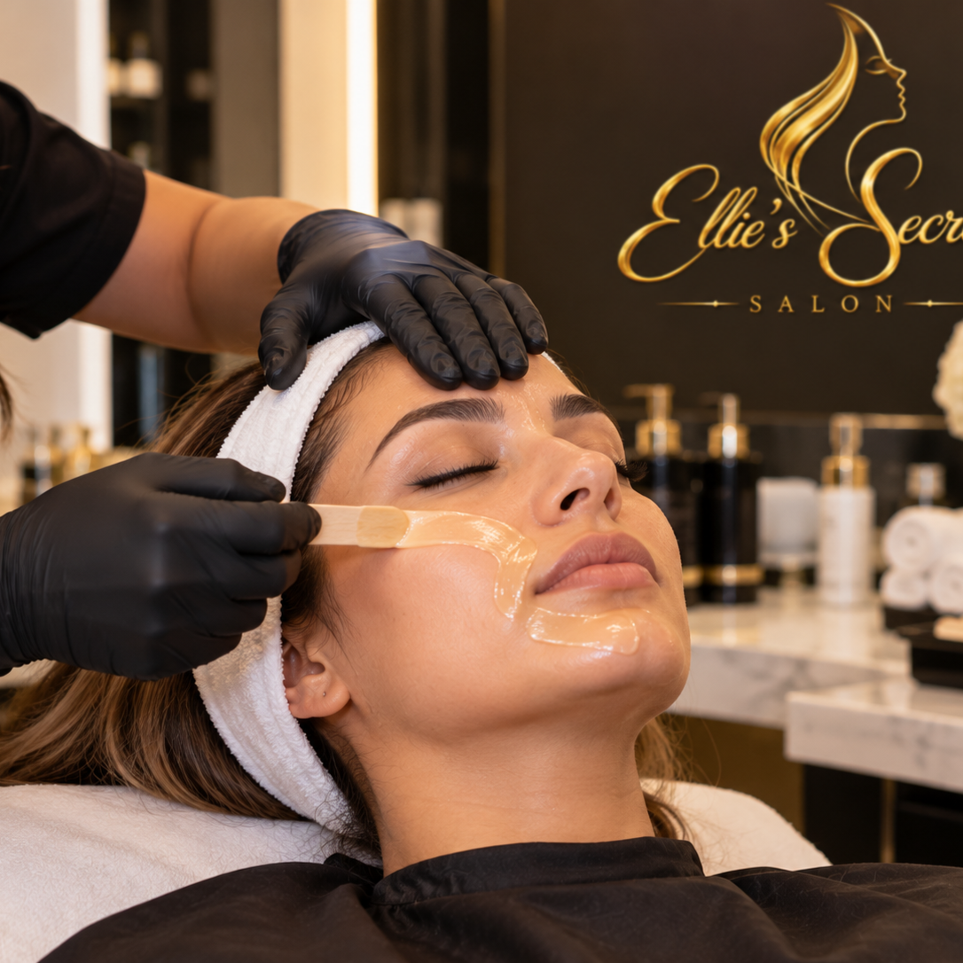 Full Face Waxing at Ellie’s secret salon in Irvine, CA