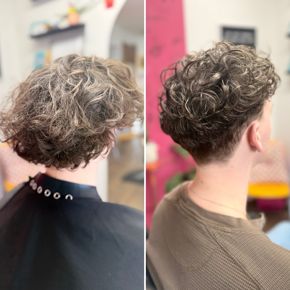 Curly BARBER Experience at Becky The Barber Girl in Greeley, CO