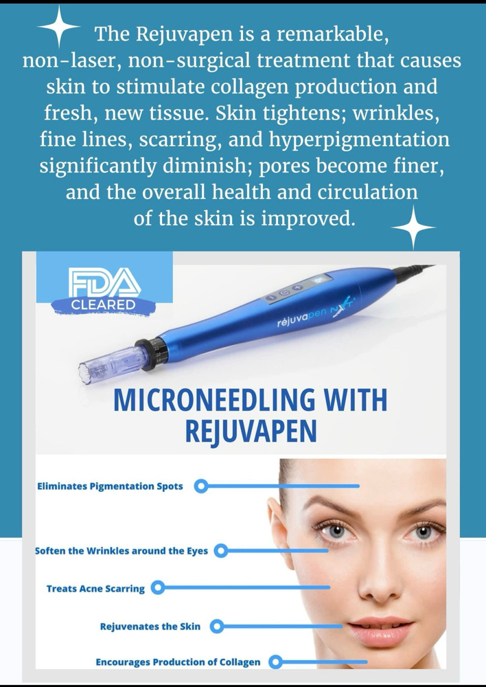 Rejuvapen Microneedling Facial