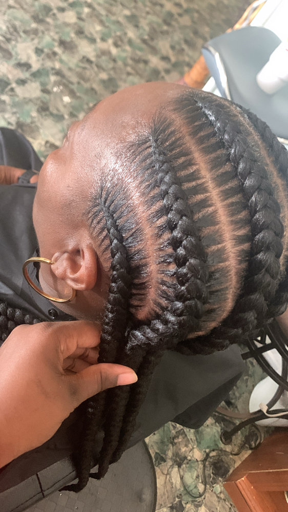 Stitch Braids(6) at Braidsbyjuicyyy in Warner Robins, GA