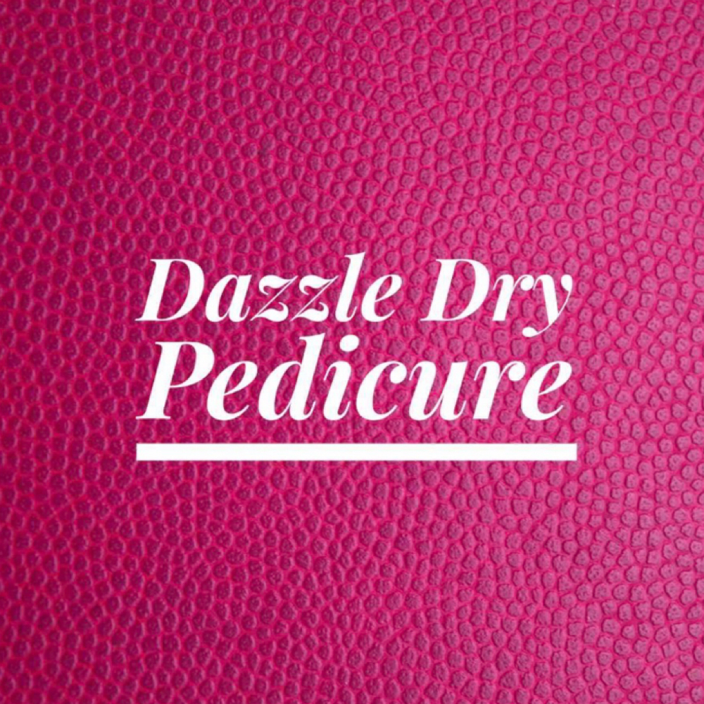 EXPRESS DAZZLE DRY PEDICURE at Mariposa Salon LLC in San Diego, CA