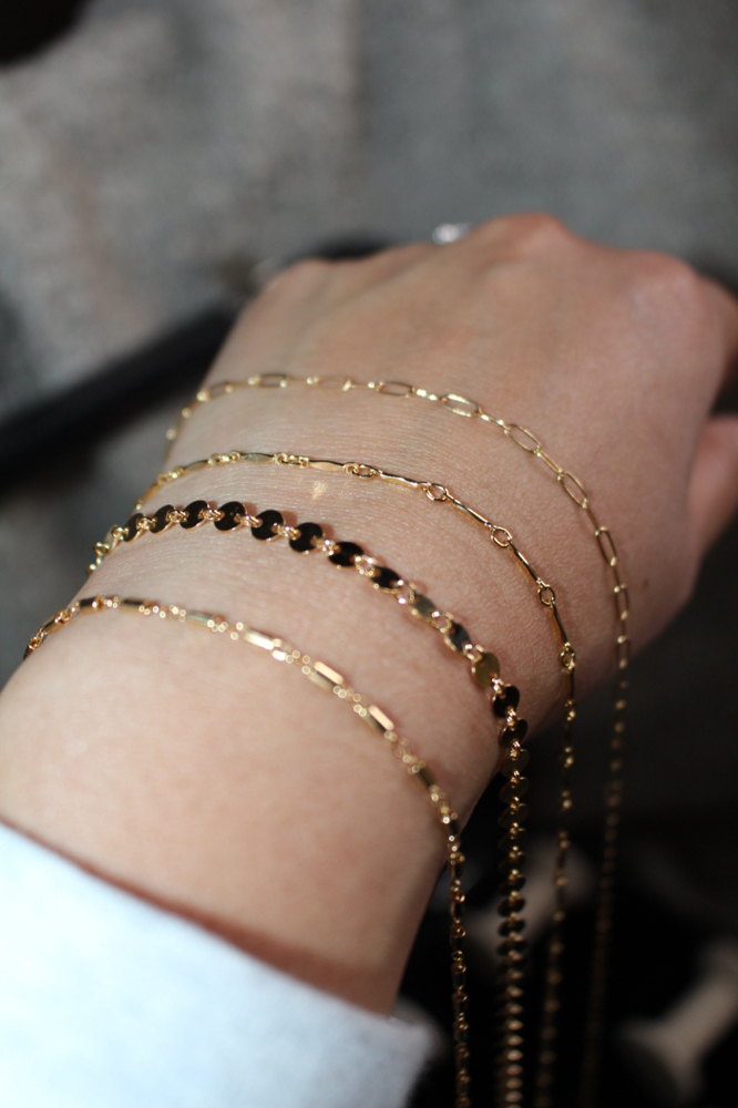 One Gold Bracelet