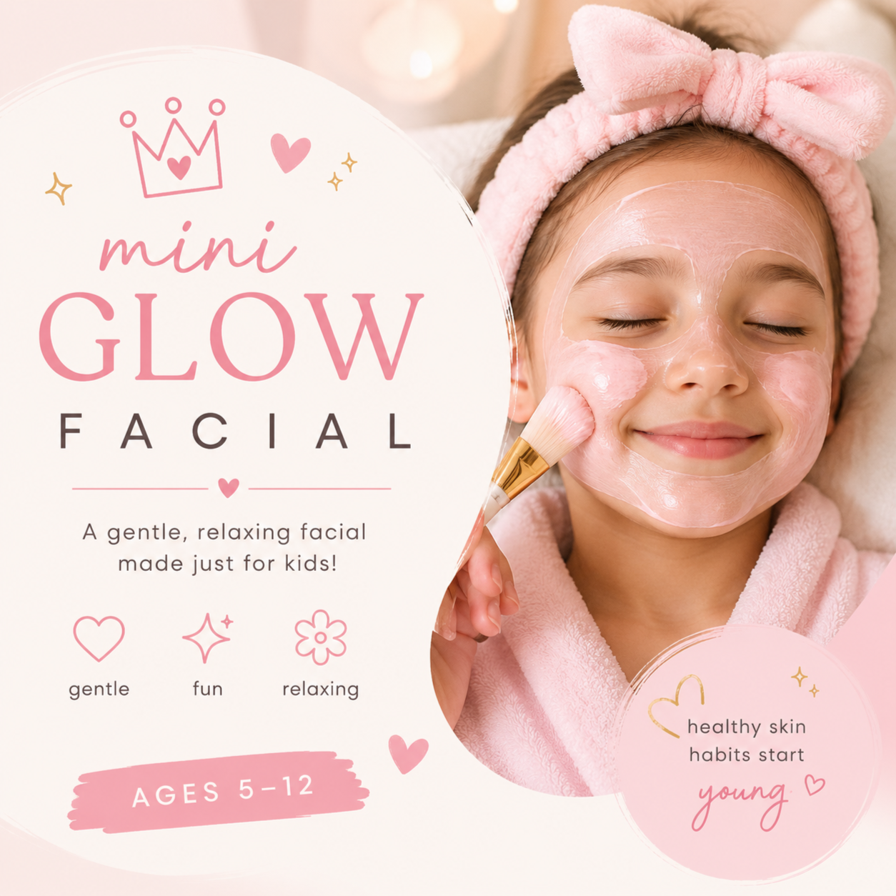 Mini Glow - Ages: 5 - 12 yrs at Skin Theory Studio in Jeffersonville, IN