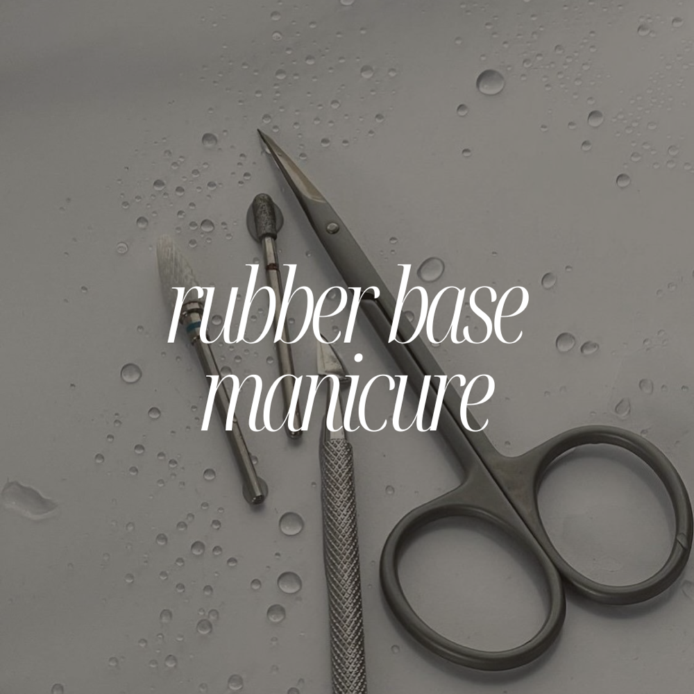 Rubber Base Manicure at Aesthetically Enhanced in Mentor, OH