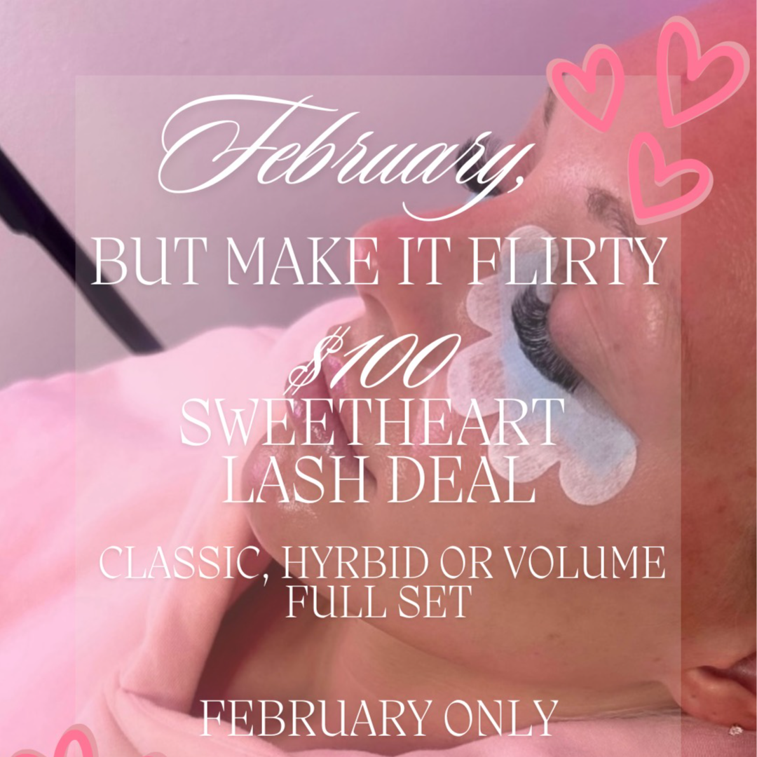 FEBRUARY LASH EXTENSION DEAL