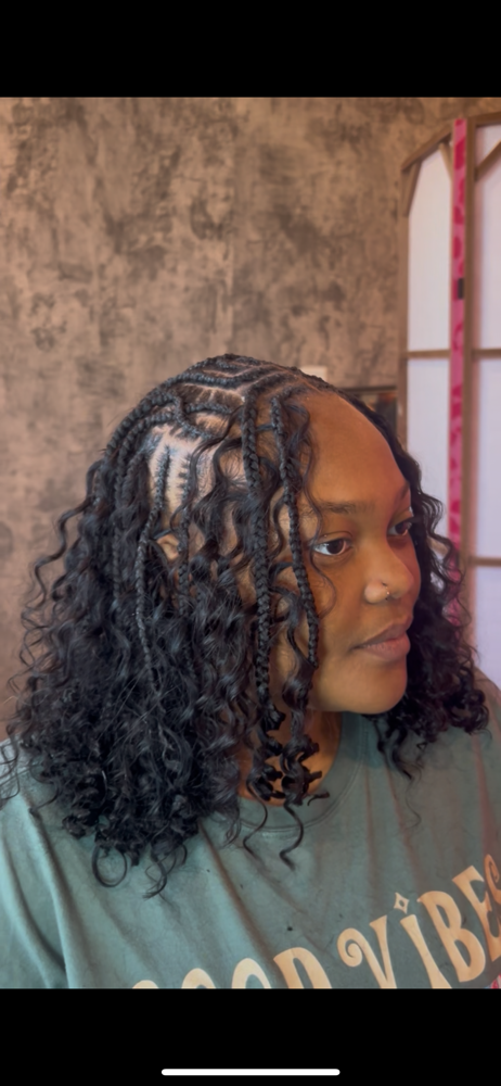 Fulani Flip-over Bob at SLICKDBYVIC in Raleigh, NC