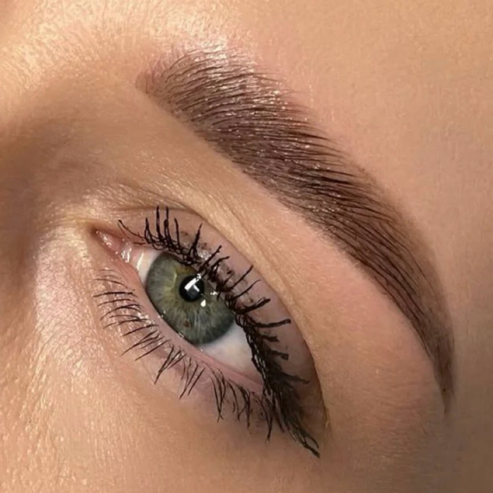 Brow Lamination with Tint and Shape at Be Flawless Esthetics & Nails in Erie, PA