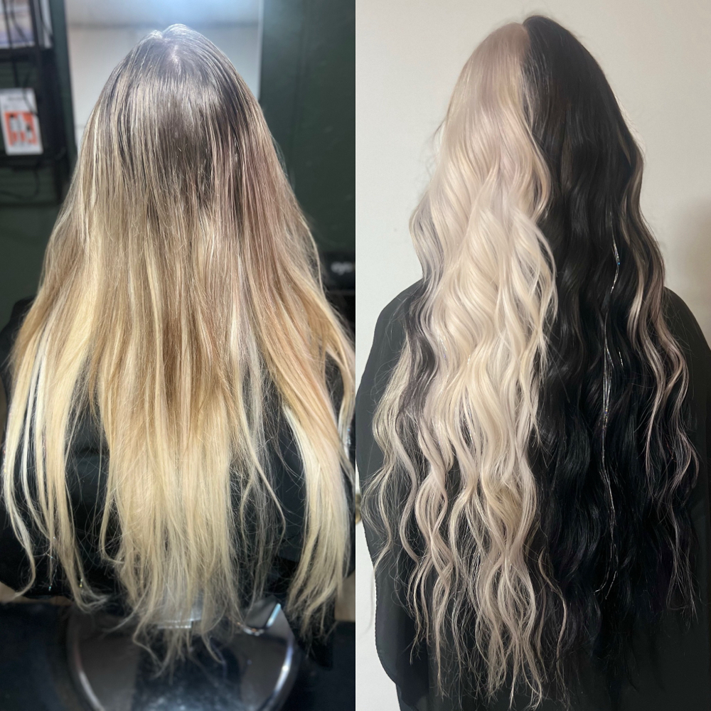 Color Block Bleach & Color