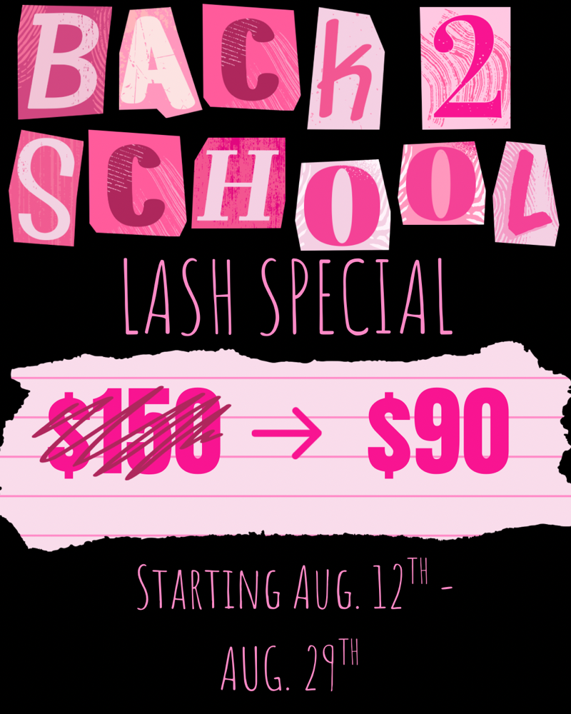 BACK 2 SCHOOL