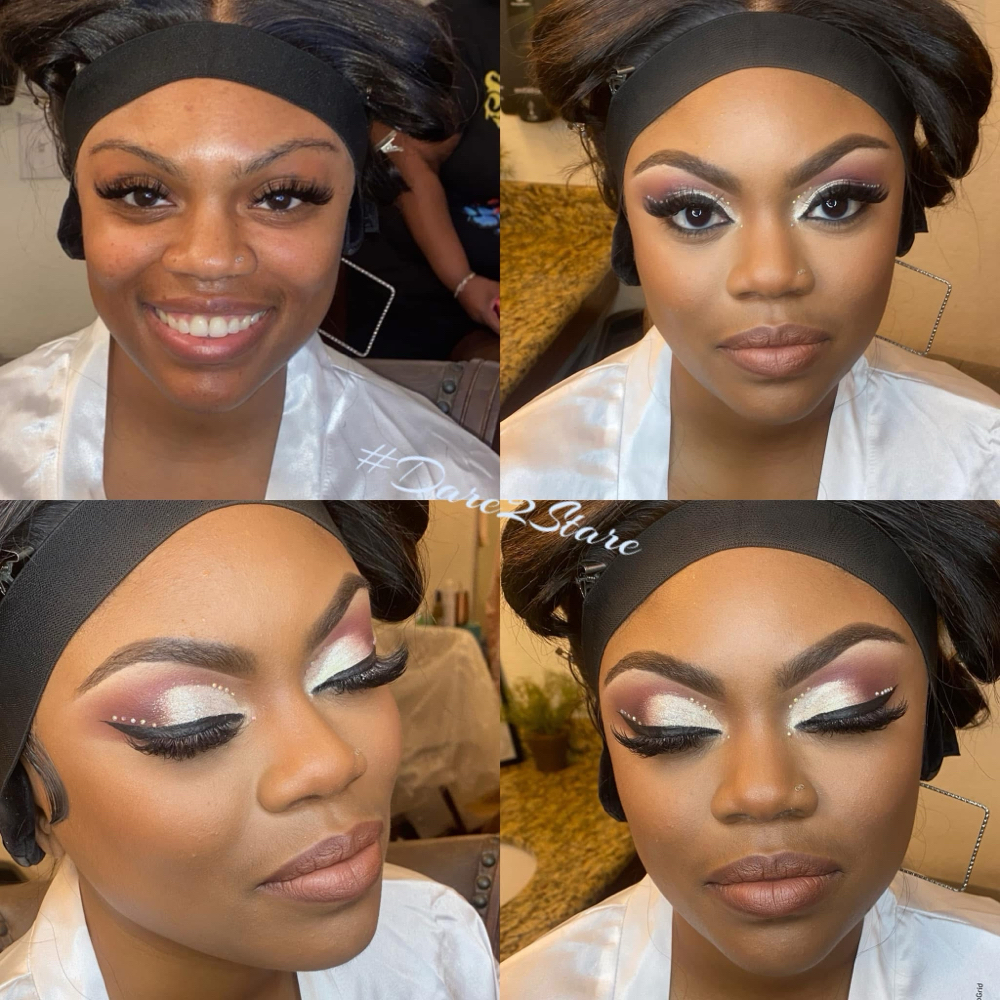 Bold Glam at Dare2Stare Beauty Artistry in College Station, TX