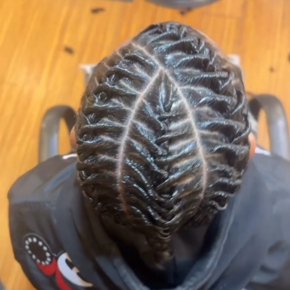 Barrel Twists “The Unique Way” at Unique Braids, Locs & Twists in Appleton, WI