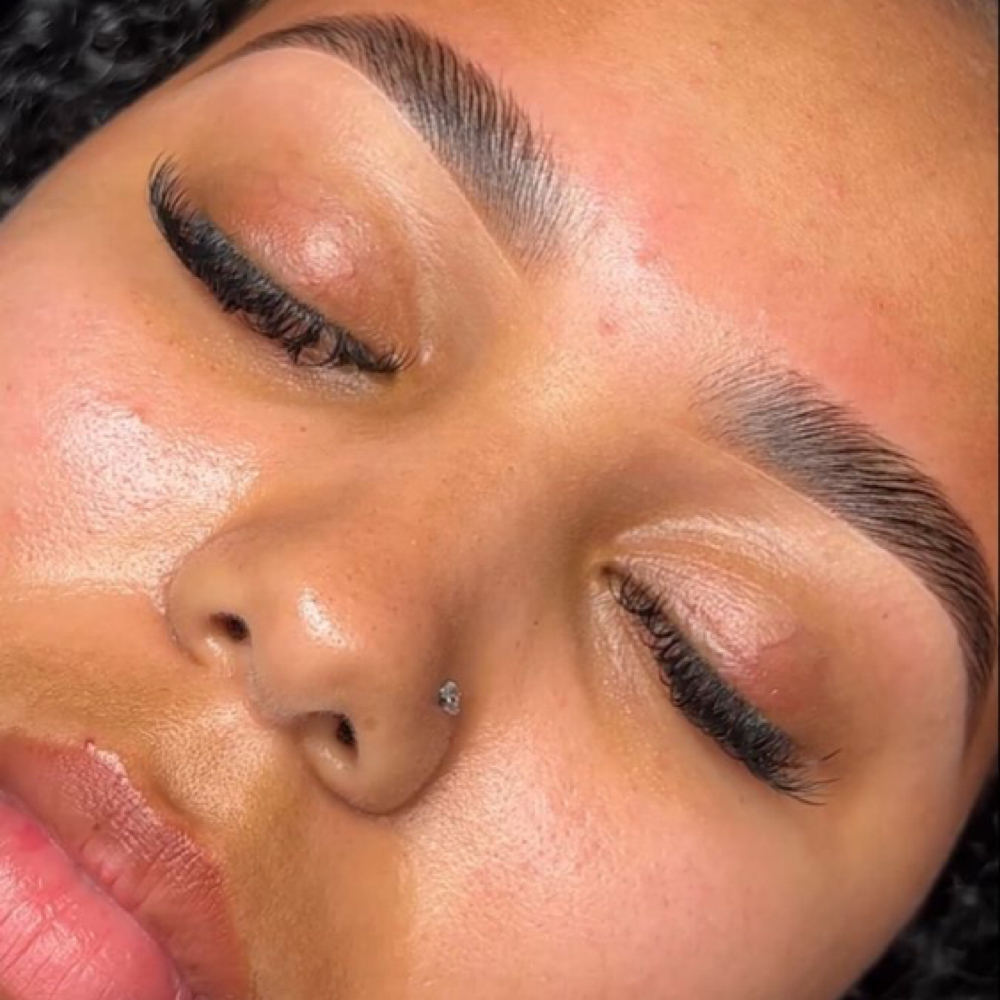 Brow Lami, Tint & Shape at Aura Aesthetics in Houston, TX