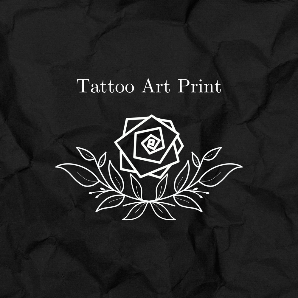 Tattoo Art Print Add-On