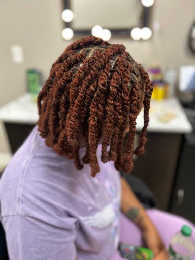 Invisible Locs Over Locs at Ja’Tae Style Studio LLC in Euclid, OH