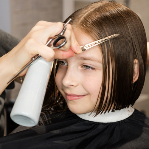 Child’s haircut