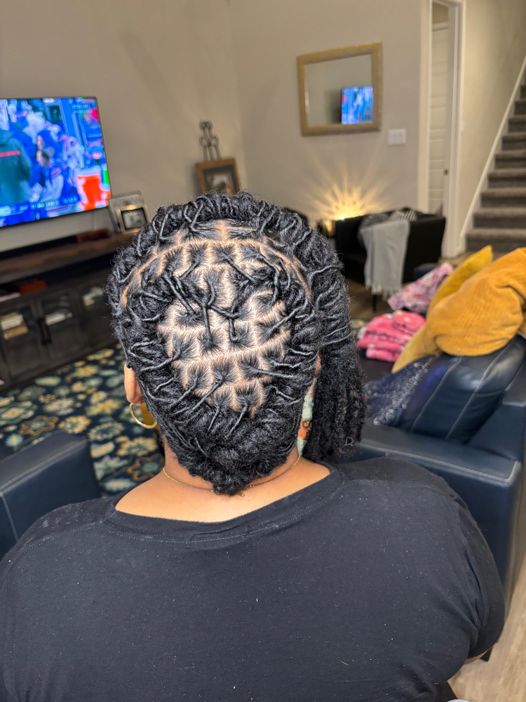 Wash / Retwist /Style 100+ Locs