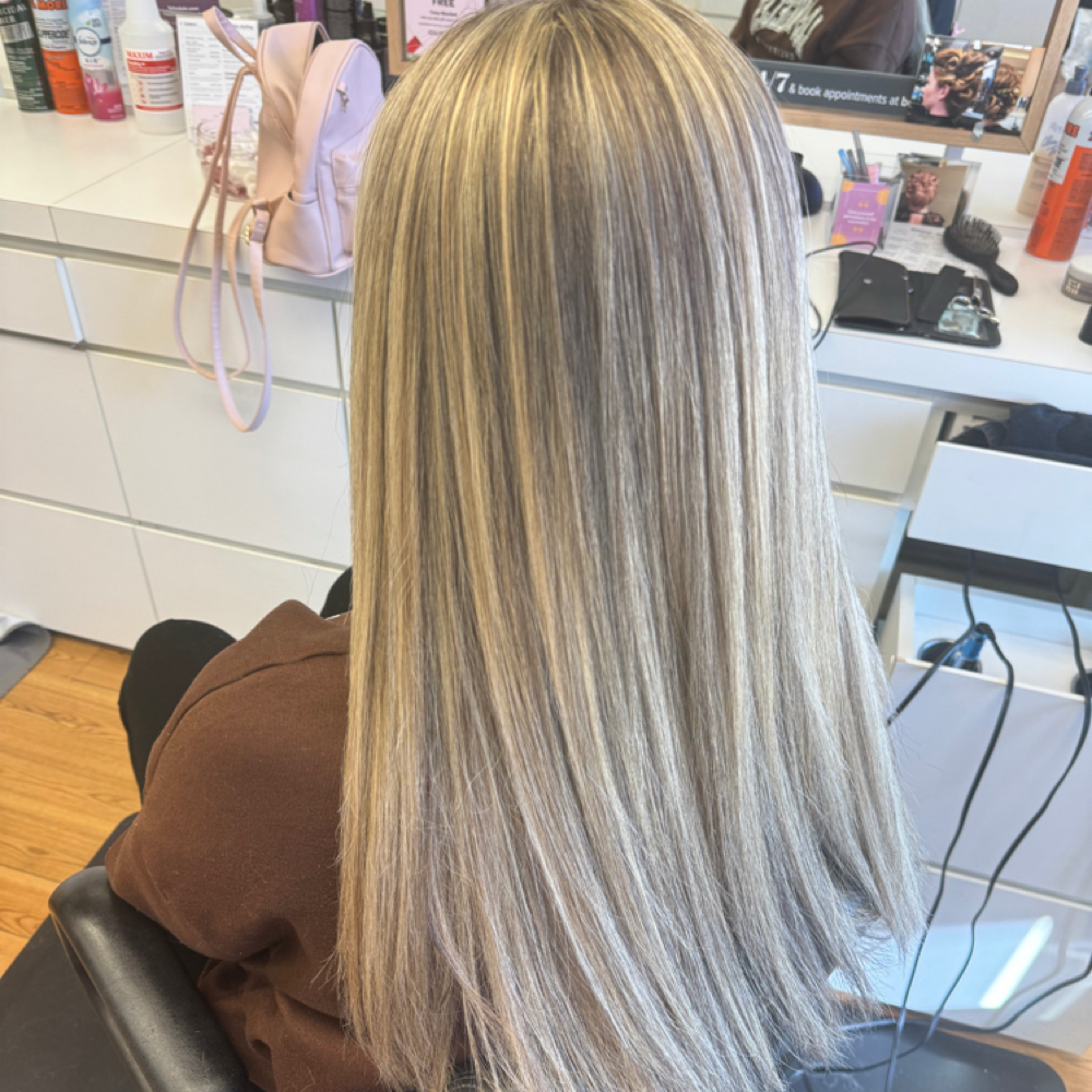 Full Highlight at M3gaStyle Hair Studio in Mission, KS