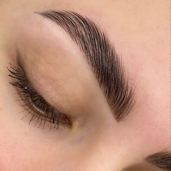 BROW LAMINATION at CROWNED BY GRACE  "BEAUTY LOUNGE" in North Bergen, NJ