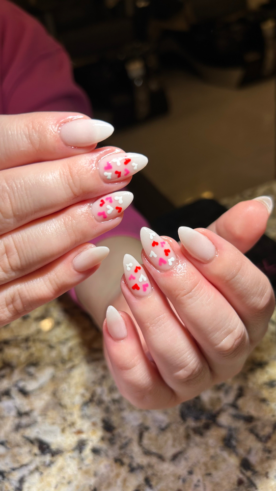 SNS dipping powder w/ tips at Nails By Jose in Winston Salem, NC