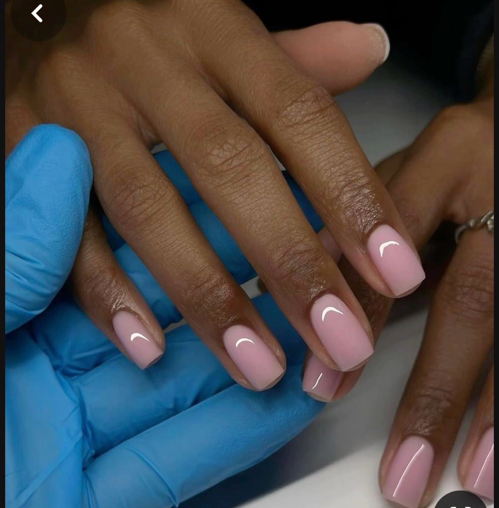 Gel Manicure Natural Nails