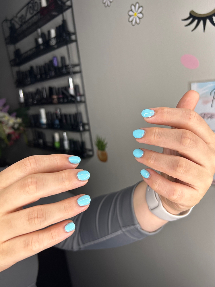 Gel Manicure Natural Nails