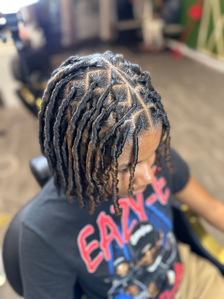 Starter Locs (medium) at Xio Hair & Beauty Bar in Rosedale, MD