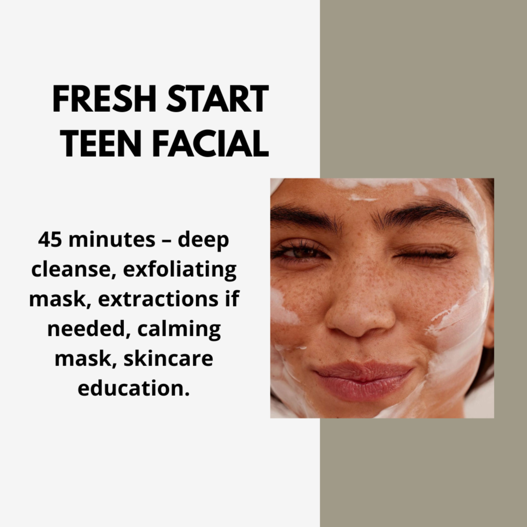 Fresh Start Teen Facial at Vanilla Studio in Overland Park, KS