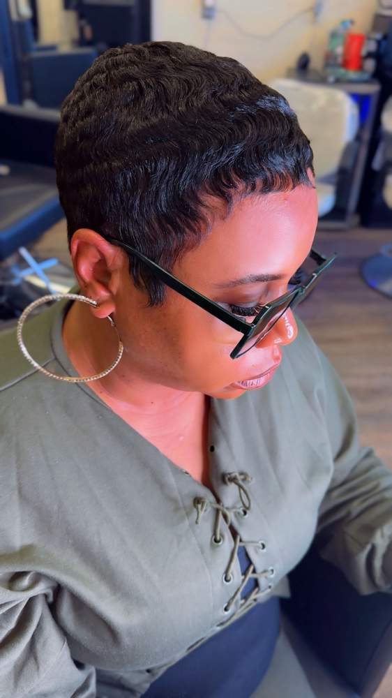 Shampoo Style at Textures Salon in Madison, TN