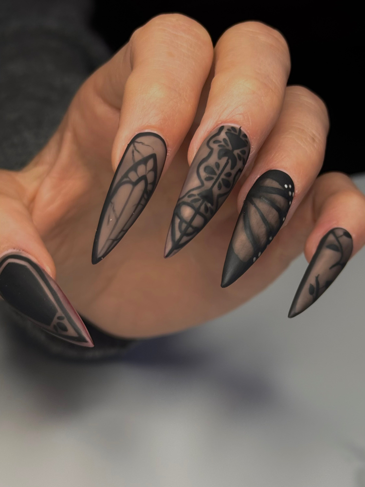 Long Gel-X Full Set at Witchy Nails by Bail in Middletown, NY