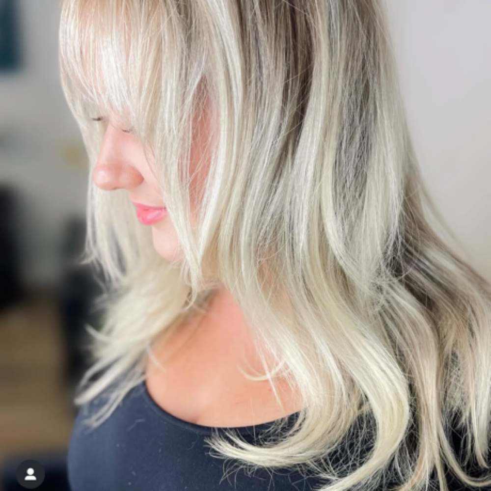 Customized (High-impact blonde) at Hair by Jami in Rocky River, OH