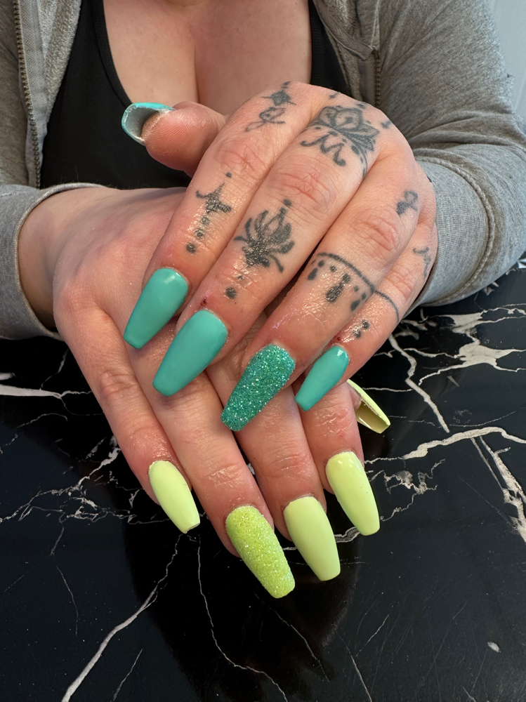 Long GelX Full Set