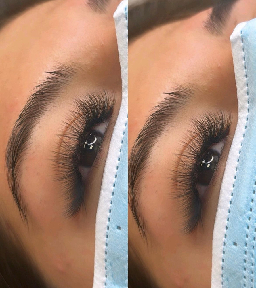 Hybrid Eyelash Extensions