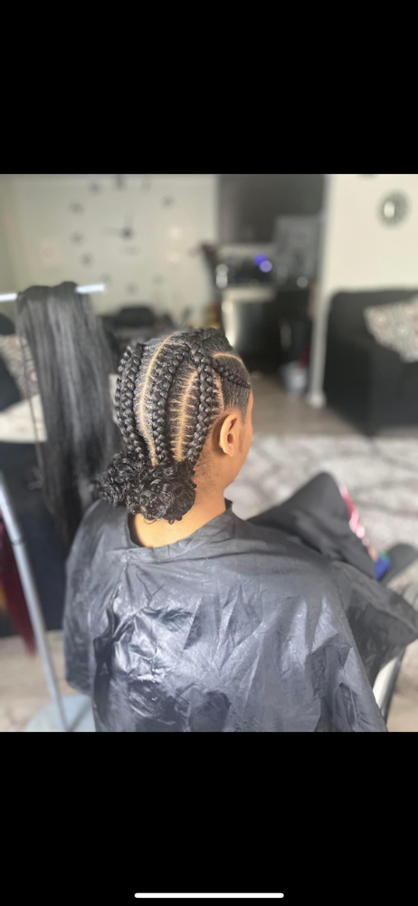 Crisscross Stitch Buns