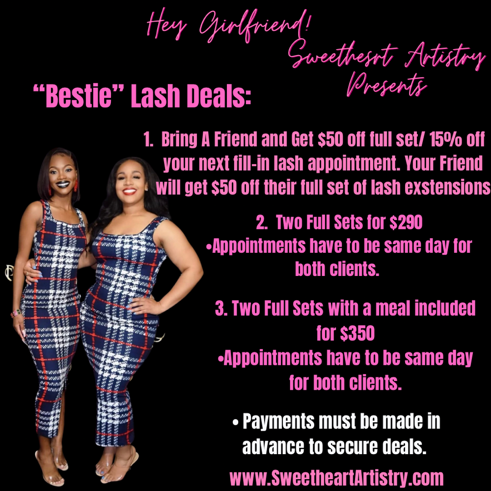 Bestie Lash Exstension Package