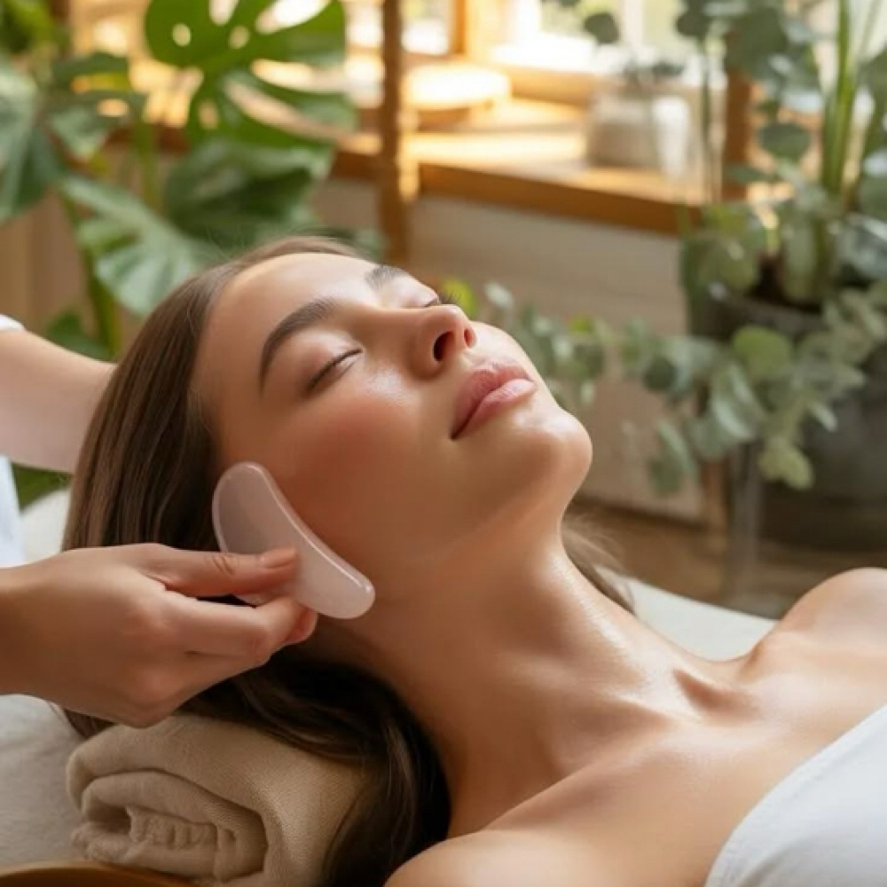 Package: Scalp & Neck Gua Sha at Burte Lash & Nail in New York, NY
