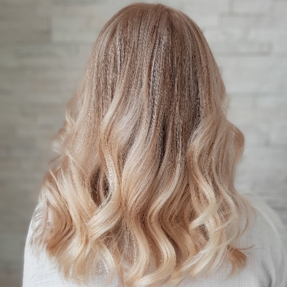 Full Blonding and Haircut at Color by Hannah in Muskegon, MI