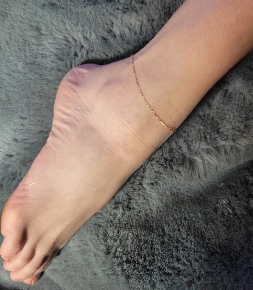 Permanent Jewelry Anklet