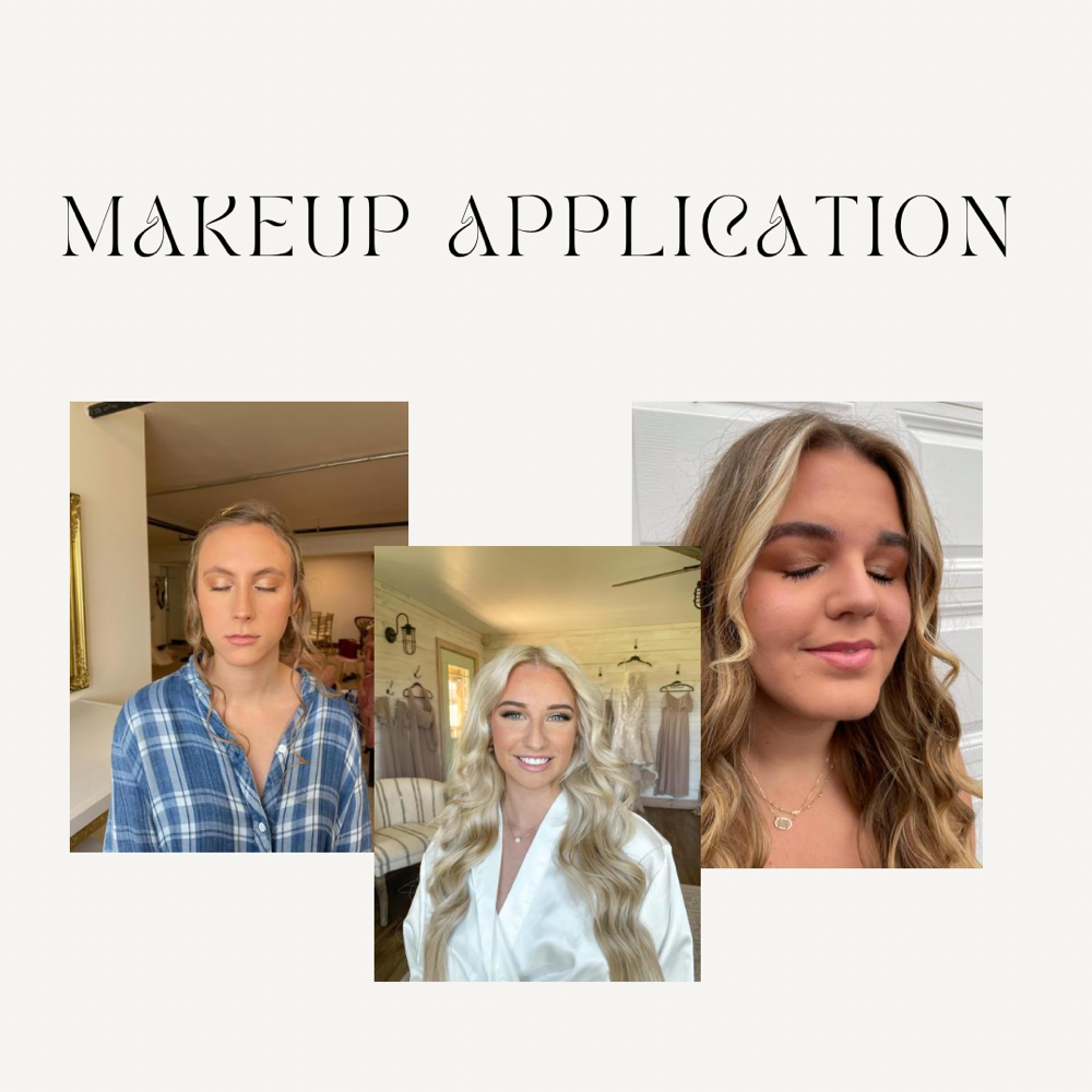 makeup application