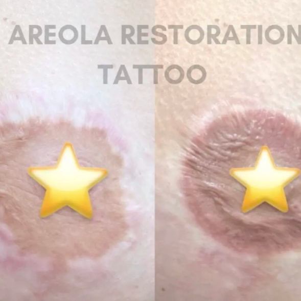 Areola Tattoo at Taylor’d Artistry Cosmetics in Santa Maria, CA
