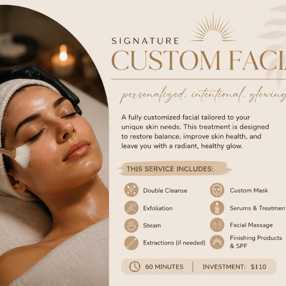 Signature Facial at The House of Blondes in Summerville, SC