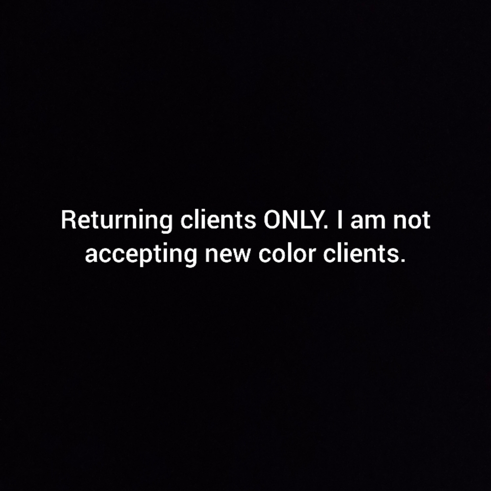 RETURNING CLIENTS Color Consult at Angela Twisted in Winter Springs, FL