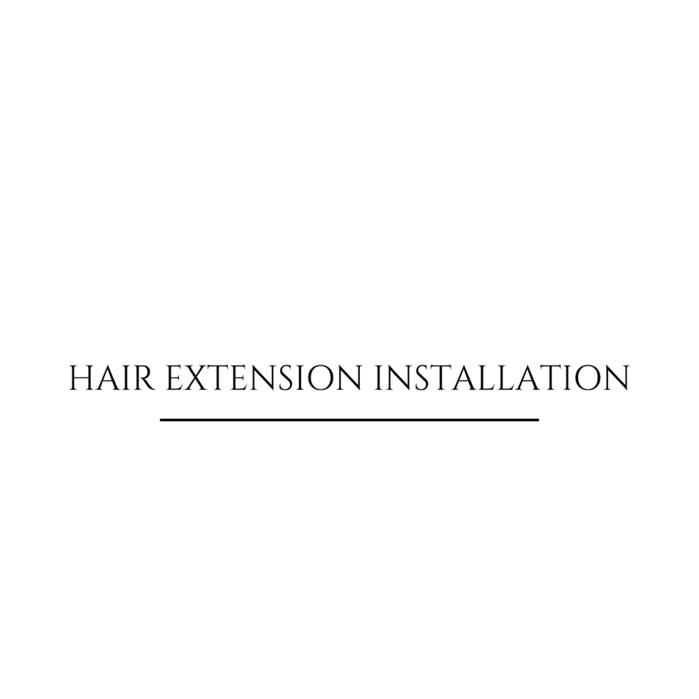 HAIR EXTENSION INSTALLATION at Boho Beauty Bar in Hammonton, NJ