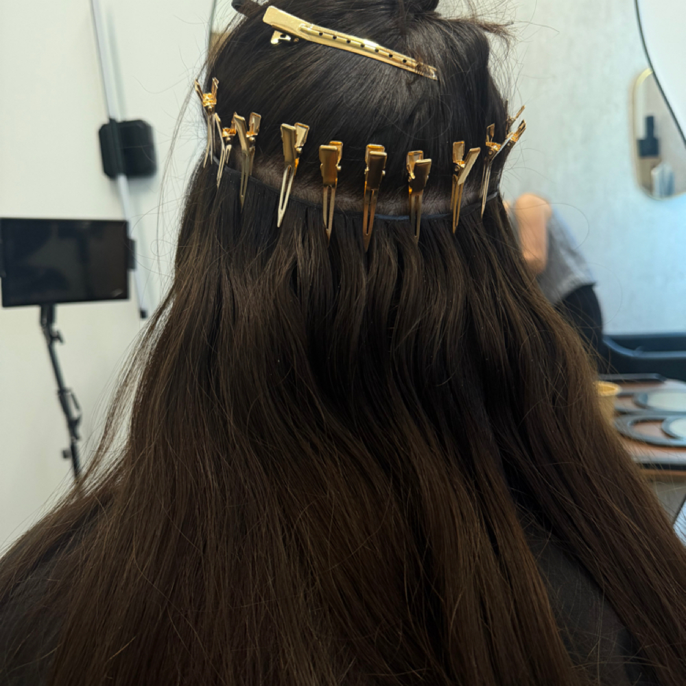 Hand Tied 1 Row Maintenance at The Glam Shop Denver in Denver, CO
