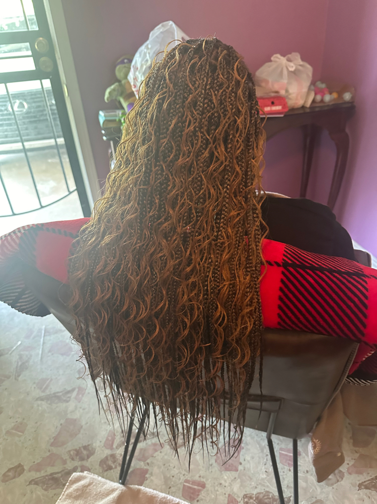 Butt Length  Boho Knotless