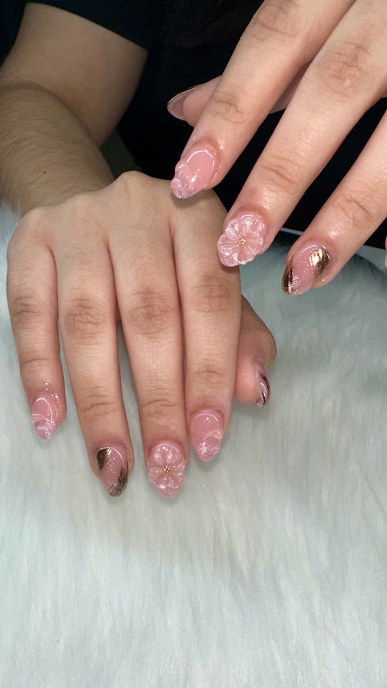 Short Acrylic Full Set