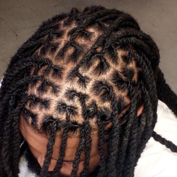 Locs Retwist (Palm Roll)