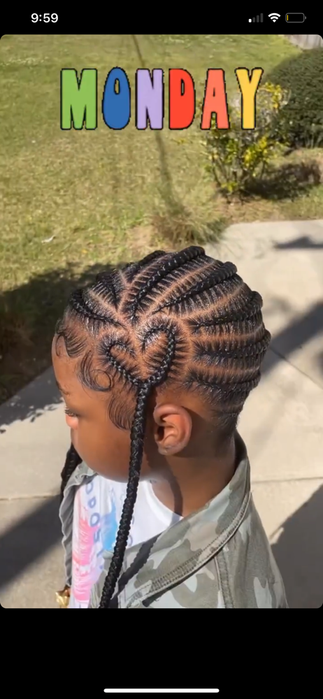 Kids Stitch Braids