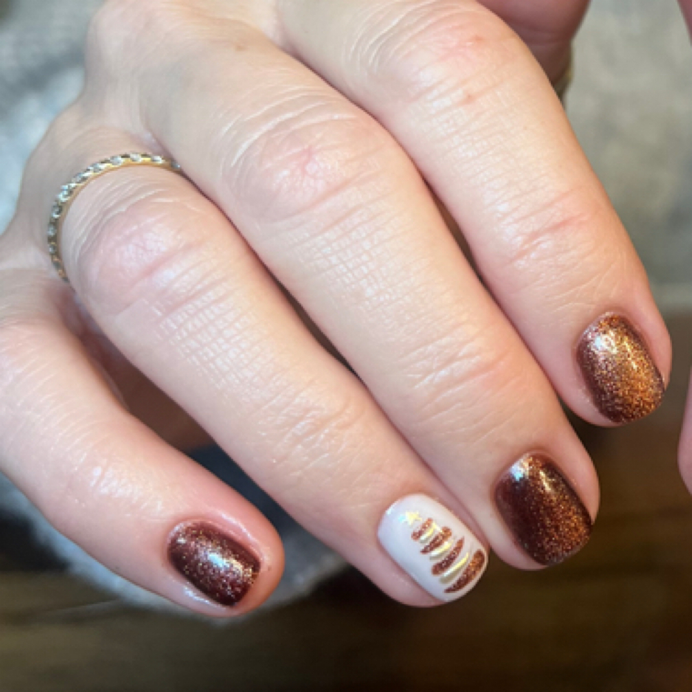 Nail Art- Tier One ACCENT NAIL at Nails By Chenoa in Mount Pleasant, SC